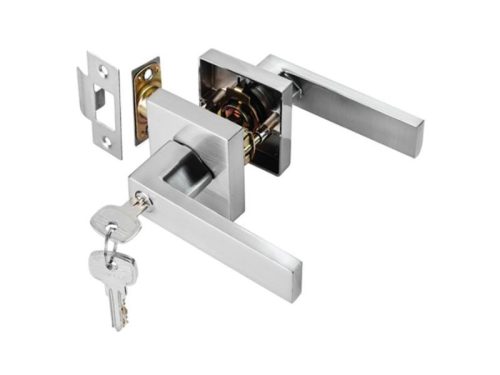 Bộ khóa tay nắm cửa đi dạng thẳng Hafele 499.63.972