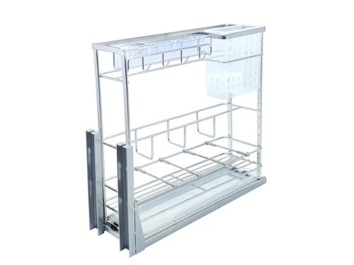 Giá dao thớt inox mạ crom BossEU BS200D
