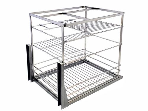 Giá gia vị inox 304 nan dẹt BossEU BS130G