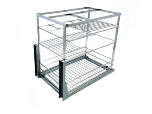 Giá gia vị inox 304 nan dẹt BossEU BS135G