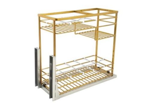 Giá gia vị inox 304 nan dẹt BossEU BS301.125G