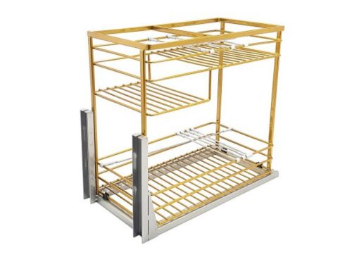 Giá gia vị inox 304 nan dẹt BossEU BS301.130G