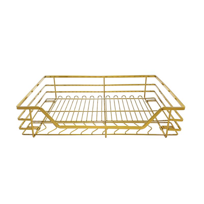 Giá xoong nồi bát đĩa hợp kim mạ Nano vàng BOSSEU BS301.700BN Giá xoong nồi bát đĩa hợp kim mạ Nano vàng BOSSEU BS301.700BN