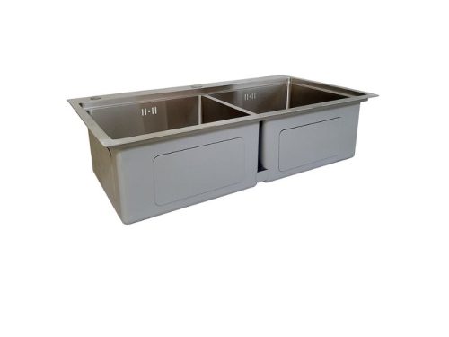 Hình ảnh chậu rửa bát inox 2 hố BossEU BS304.8245CK2