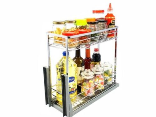 Hình ảnh giá gia vị inox 304 nan dẹt BossEU BS125G