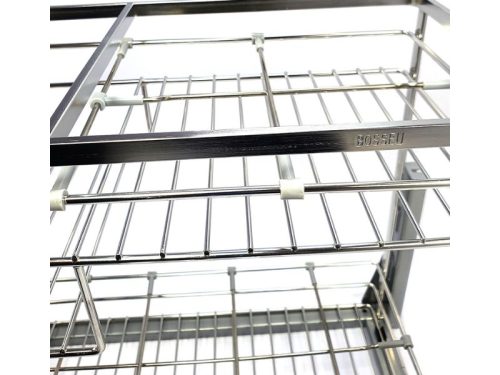 Hình ảnh giá gia vị inox 304 nan dẹt BossEU BS304.130GS