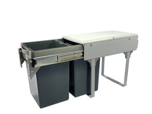 Thùng rác đôi âm tủ gắn cánh BossEU BS1300R 3 Hình ảnh thùng rác đôi âm tủ gắn cánh BossEU BS1300R