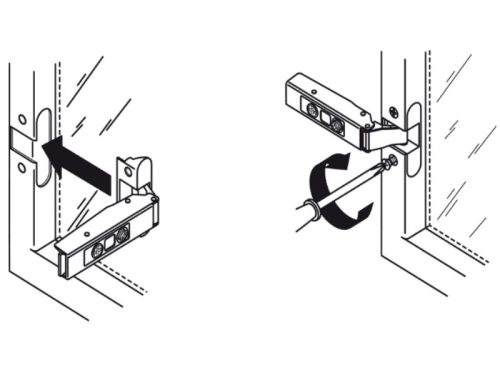 Hướng dẫn lắp đặt bản Lề Metalla SM 110º Trùm Ngoài Hafele 315.26.710