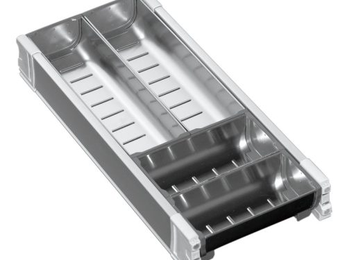 Khay đựng thìa muỗng đa năng inox 304 cao cấp BossEU BS304.350KC