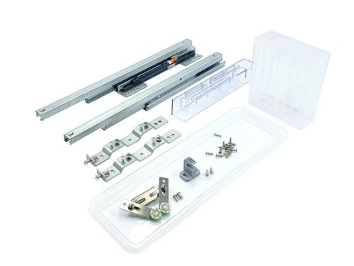 Ray trượt giá dao thớt inox mạ crom BossEU BS200D