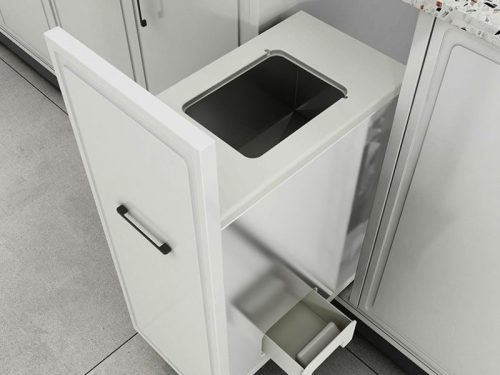 Thùng gạo gắn cánh ray âm cao cấp BossEU BS300GC