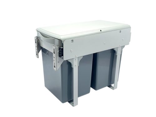 Thùng rác đôi âm tủ gắn cánh BossEU BS1300RD