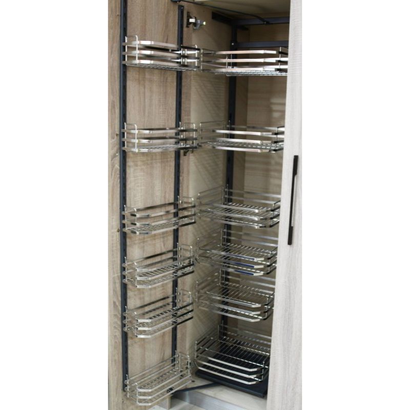 Tủ kho đựng đồ dự trữ inox nan dẹt Bosseu BS304.645PS Tủ kho đựng đồ dự trữ inox nan dẹt Bosseu BS304.645PS
