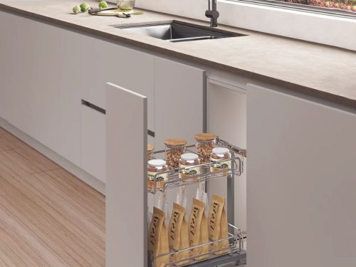 Ảnh giá gia vị Inox 304 Hafele Omero 547.10.066 450mm