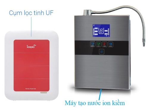 Cấu tạo máy lọc nước ion kiềm Ionpia ION 7600