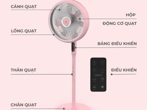 Thiết kế quạt điện Hawonkoo DC FDH-012-SPEED24-PK