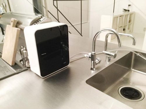 Ảnh thực tế máy lọc nước ion kiềm Trim Ion Grace