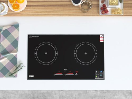 Ảnh bếp từ đôi Lorca LCI 809 lắp âm