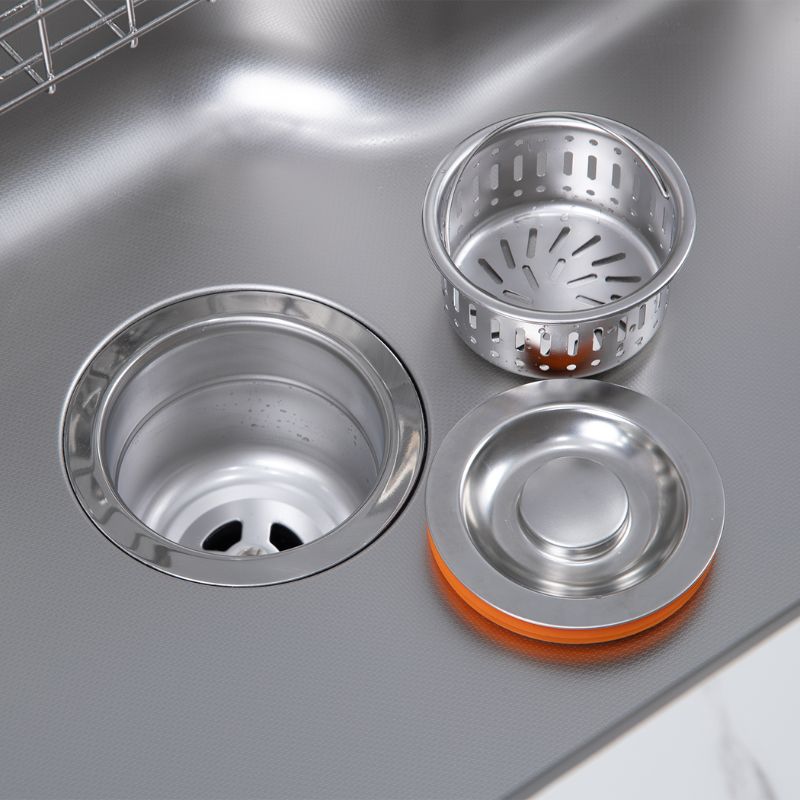 Ảnh chậu rửa bát 1 hố Kluger KW8151FS-S80 Ảnh chậu rửa bát 1 hố Kluger KW8151FS-S80