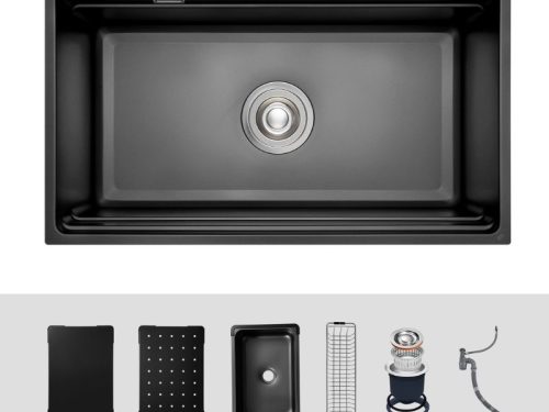 Ảnh chậu rửa bát 1 hố Kluger KWU8161FB-S76 Plus