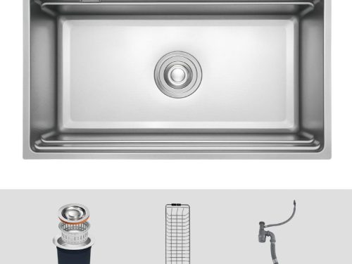 Chậu rửa bát 1 hố Kluger KWU8161FS-S76 3 Ảnh chậu rửa bát 1 hố Kluger KWU8161FS-S76