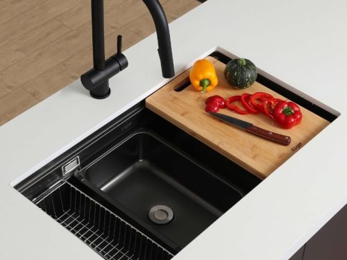 Ảnh chậu rửa nhỏ inox Kluger KSWB-401FB