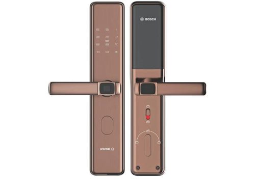 Khóa cửa vân tay Bosch ID30 EU Gold 3 anh khoa cua van tay bosch id30 eu gold