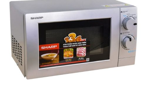 Ảnh lò vi sóng mini 20L Sharp R-207VN-SL
