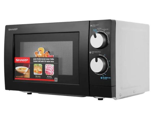 Ảnh lò vi sóng mini 20L Sharp R-208VN-WS
