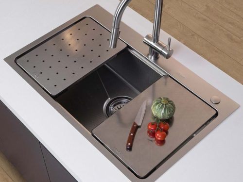 Thớt inox Kluger KCB-131FS 4 Ảnh thực tế thớt inox Kluger KCB-131FS