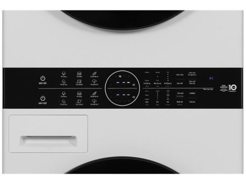 Bảng điều khiển tháp giặt sấy LG giặt 14kg - sấy 10kg WT1410NHE ABBPEVN