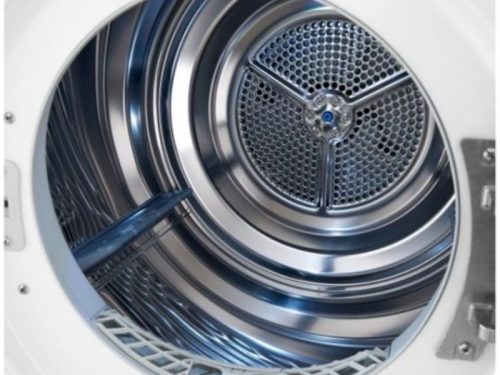 Bên trong máy sấy bơm nhiệt LG 10.5kg DVHP50W BBWPEVN