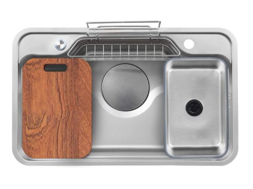 Chậu rửa bát 1 hố Kluger KF7848FS-S78 Plus