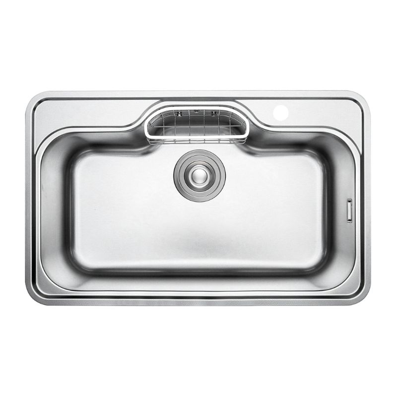 Chậu rửa bát 1 hố Kluger KW8151FS-S80 Chậu rửa bát 1 hố Kluger KW8151FS-S80