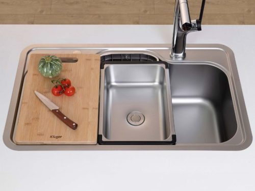 Hình ảnh chậu rửa nhỏ inox Kluger KSWB-401FS