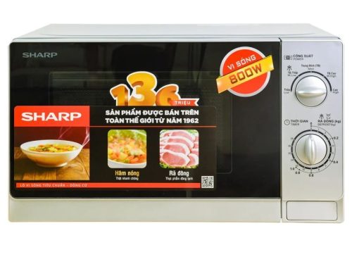 Lò vi sóng mini 20L Sharp R-202VN-S
