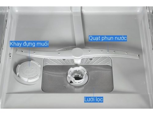 Bên trong máy rửa bát độc lập Bosch SMS2ITI41G