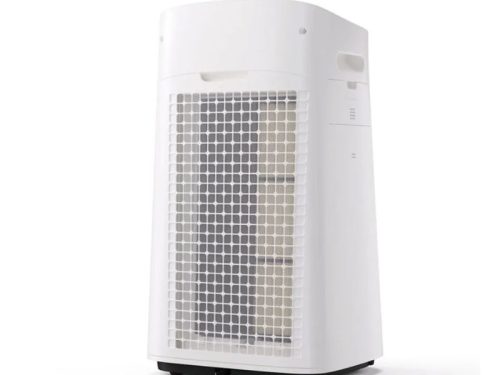 Mặt sau máy lọc không khí Sharp KI-L60V-W