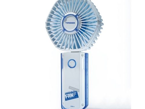 Quạt cầm tay USB ngoài trời Tiross TS2281 màu trắng