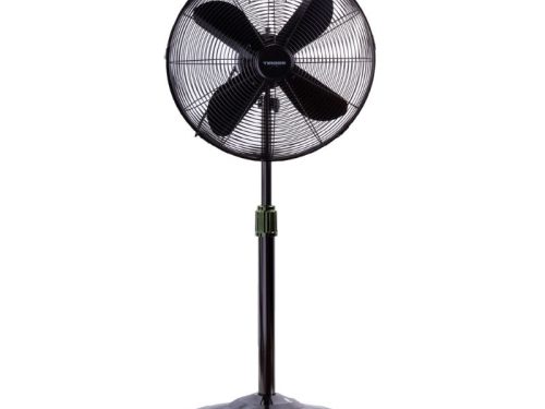 Quạt cây metal mạ ghi súng Tiross TS958