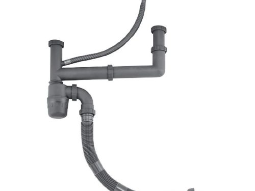 Siphon chậu rửa bát 1 hố Kluger KSP-302