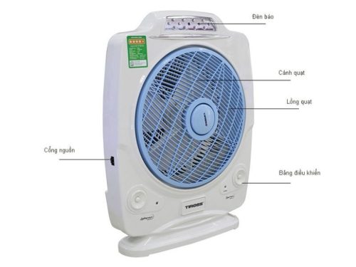 Thông số quạt tích điện Tiross TS917