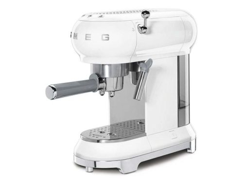 Ảnh máy pha cafe bán tự động Smeg ECF01WHEU White