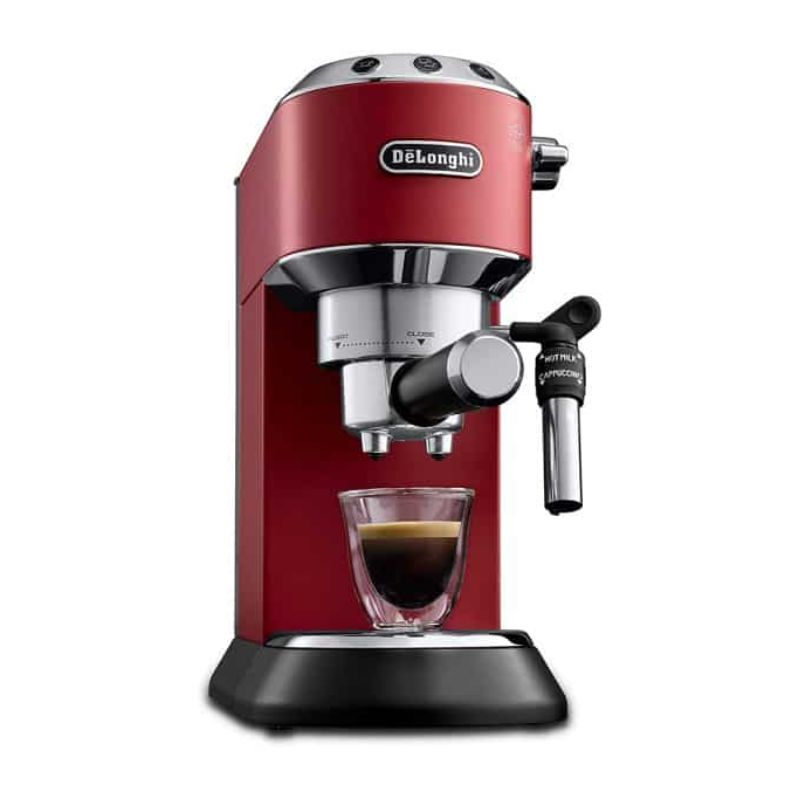 Ảnh máy pha cafe thủ công DeLonghi EC685.R Dedica Style Ảnh máy pha cafe thủ công DeLonghi EC685.R Dedica Style