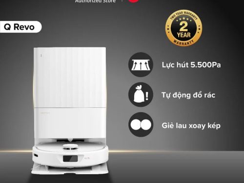 Ảnh robot hút bụi lau nhà Roborock Qrevo