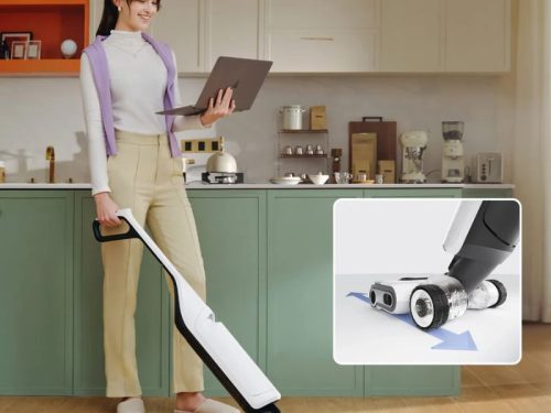 Ảnh thực tế máy hút bụi lau nhà Roborock Flexi Pro