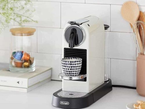 Máy pha cafe viên nén DeLonghi EN167.W Citiz 5 Ảnh thực tế máy pha cafe viên nén DeLonghi EN167.W Citiz