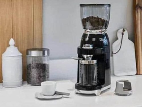 Máy xay cafe Smeg CGF01BLEU Black 3 Ảnh thực tế máy xay cafe Smeg CGF01BLEU Black