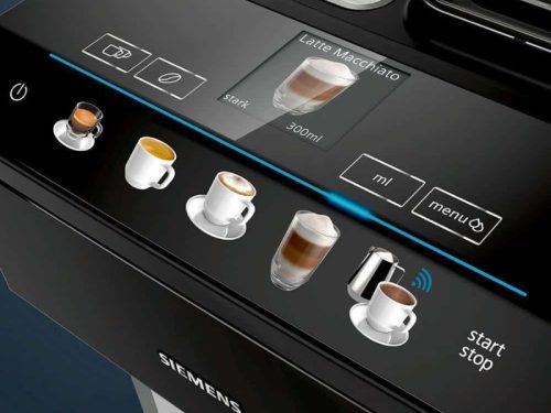 Máy pha cafe tự động Siemens TP501D09 EQ.500 4 Bảng điều khiển máy pha cafe tự động Siemens TP501D09 EQ.500