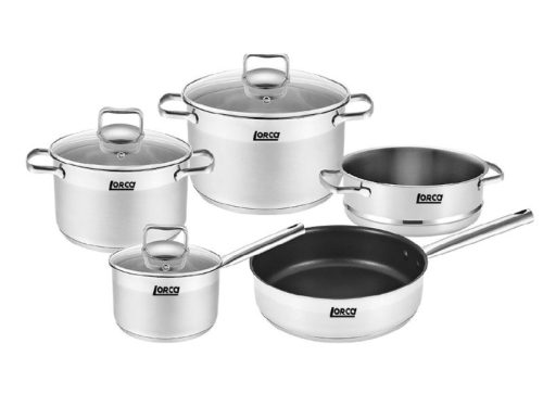 Bộ nồi chảo bếp từ Lorca TITANIUM-TA 5022